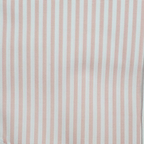 UNTUCKit Marsanne-Peach Shirt Women's 16 Peach & White Stripe LS Casual Elegance - Picture 13 of 16